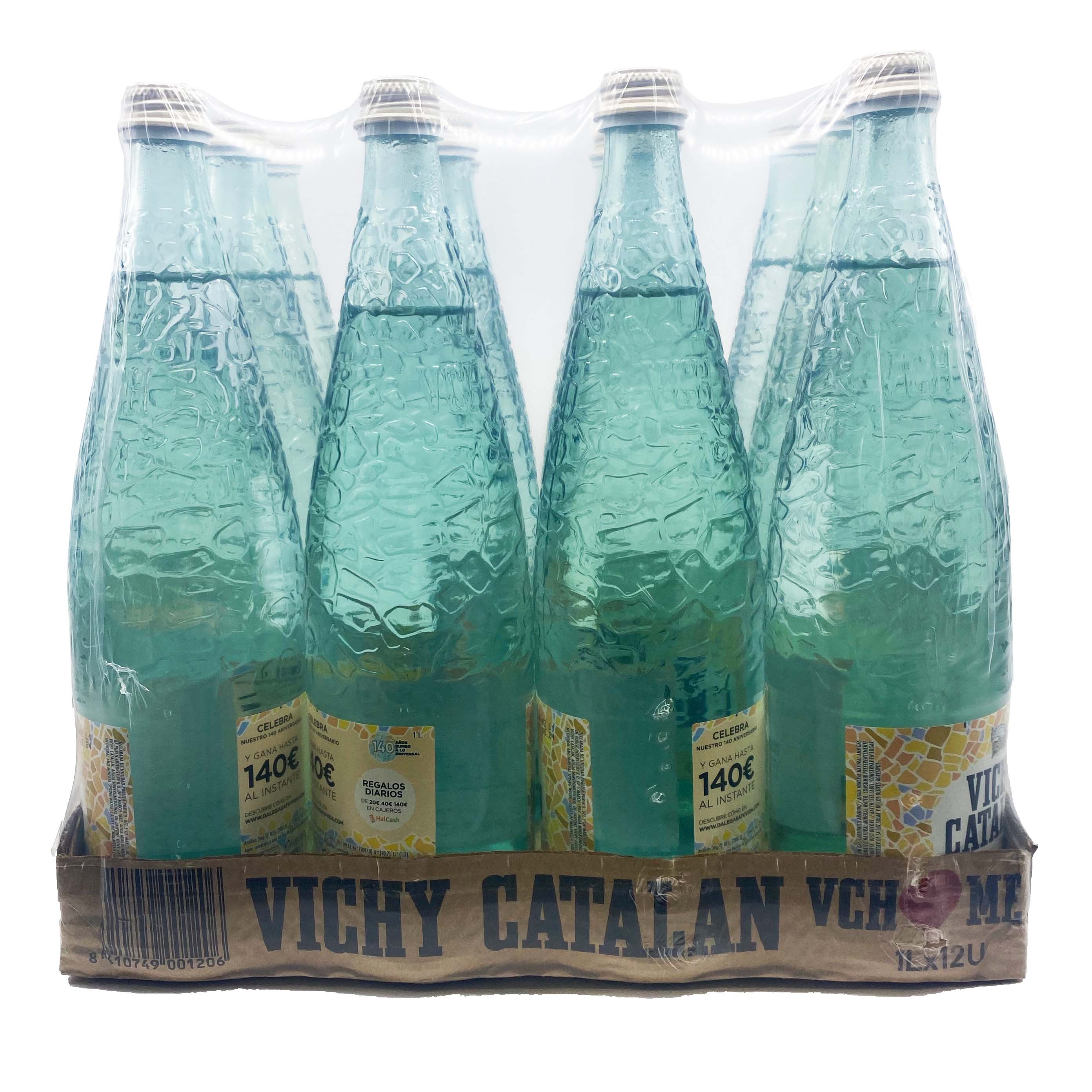 Vichy Catalan Sparkling Water 1L (case of 12)